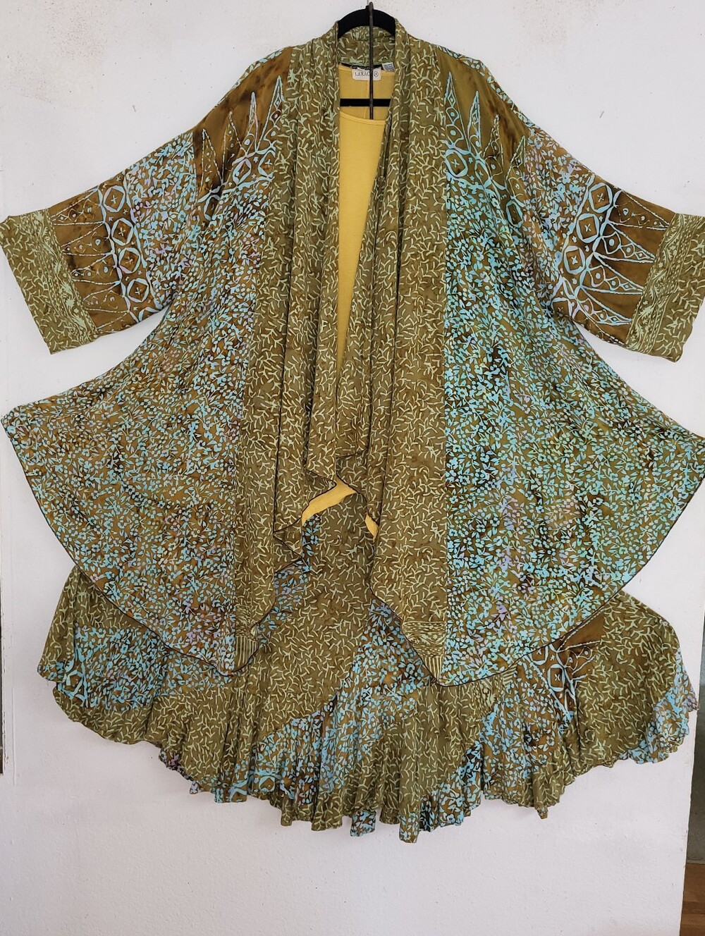 Skirt & Duster Ensemble